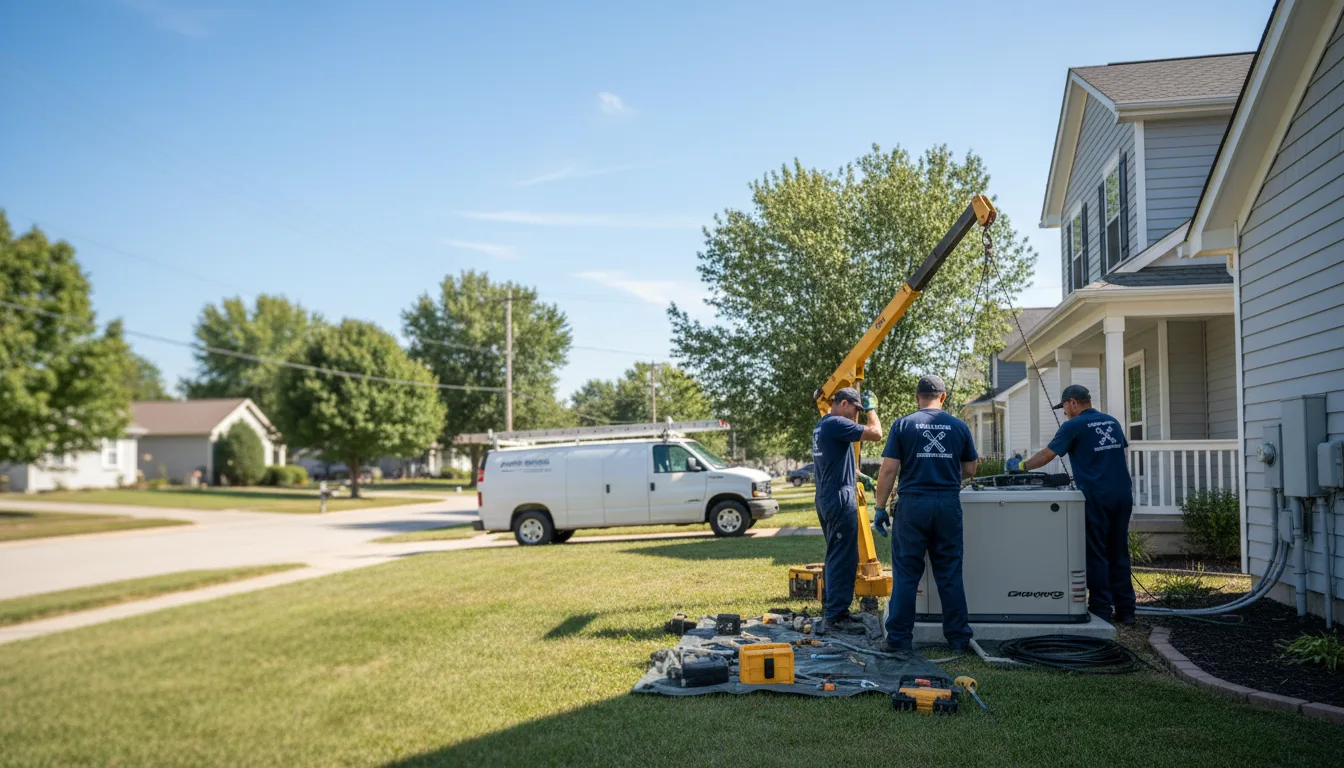 Generator Installation in West Mansfield, OH near me